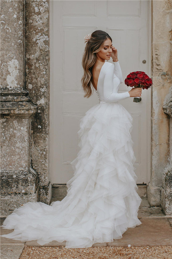 stylesnuggle has a great collection of Elegant Lace Applique Wedding Dresses Sleeveless With Split at an affordable price. Welcome to buy high quality from us