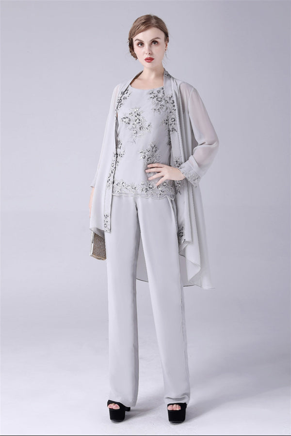Jewel Strap Lace Sleeveless Casual mother's dress-stylesnuggle